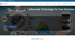 Desktop Screenshot of netpaisa.com